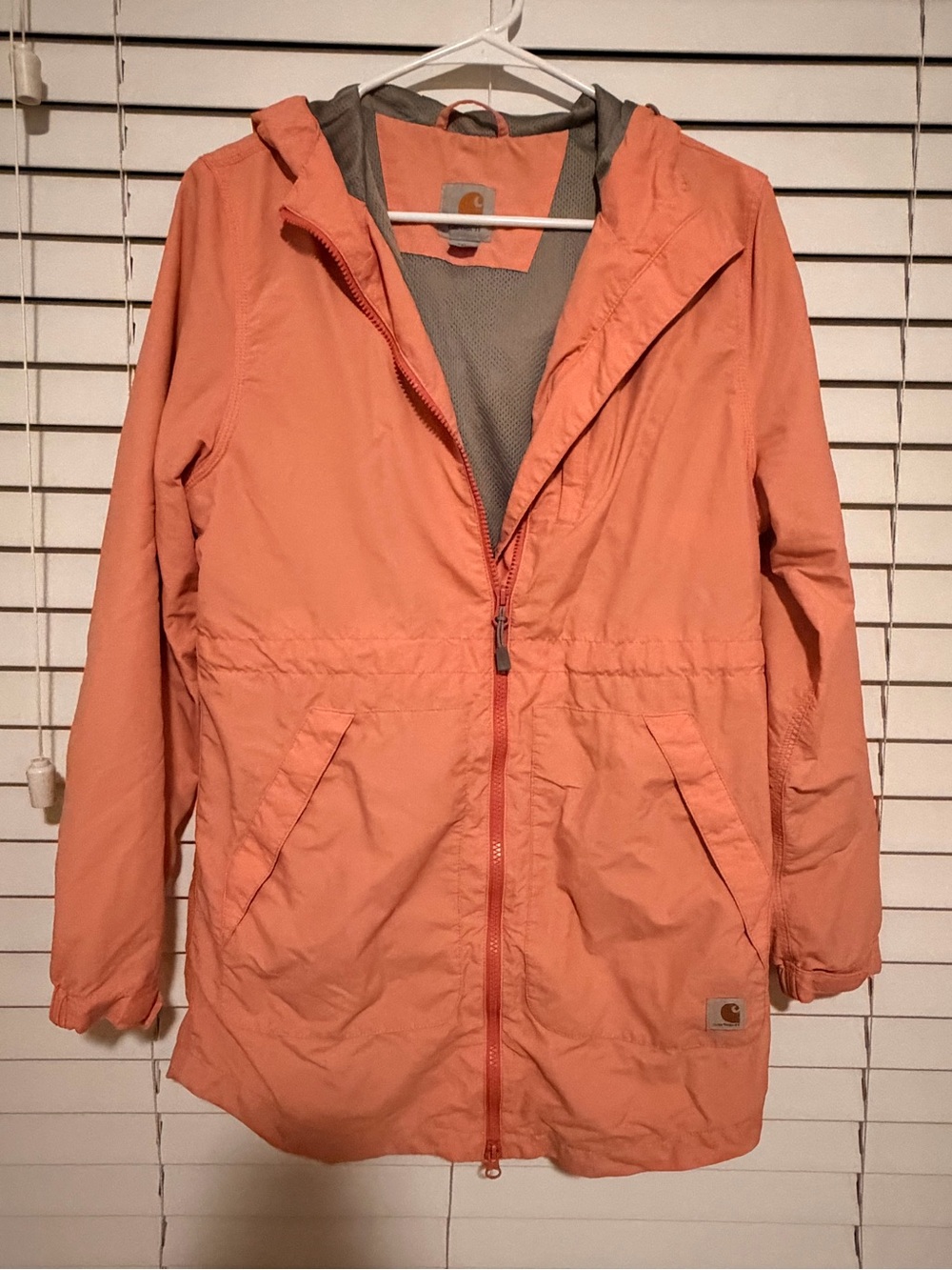Carhartt Rockford Rain Coat for Women [Pink XS] - Picture 2 of 7